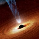 Representação de buraco negro supermaciço produzida pela Nasa
REUTERS/NASA/JPL-Caltech